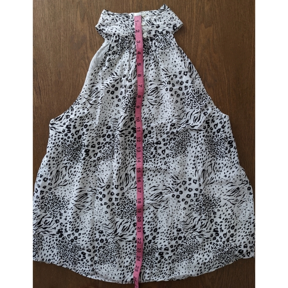JOIE Erola Animal Print Halter Top - Picture 4 of 16
